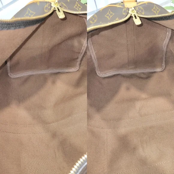 💕LOUIS VUITTON Keepall 50 Bandouliere w/ Strap Travel Bag Monogram - Picture 9 of 16